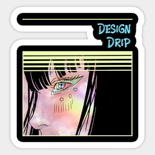 Design Drip Sticker